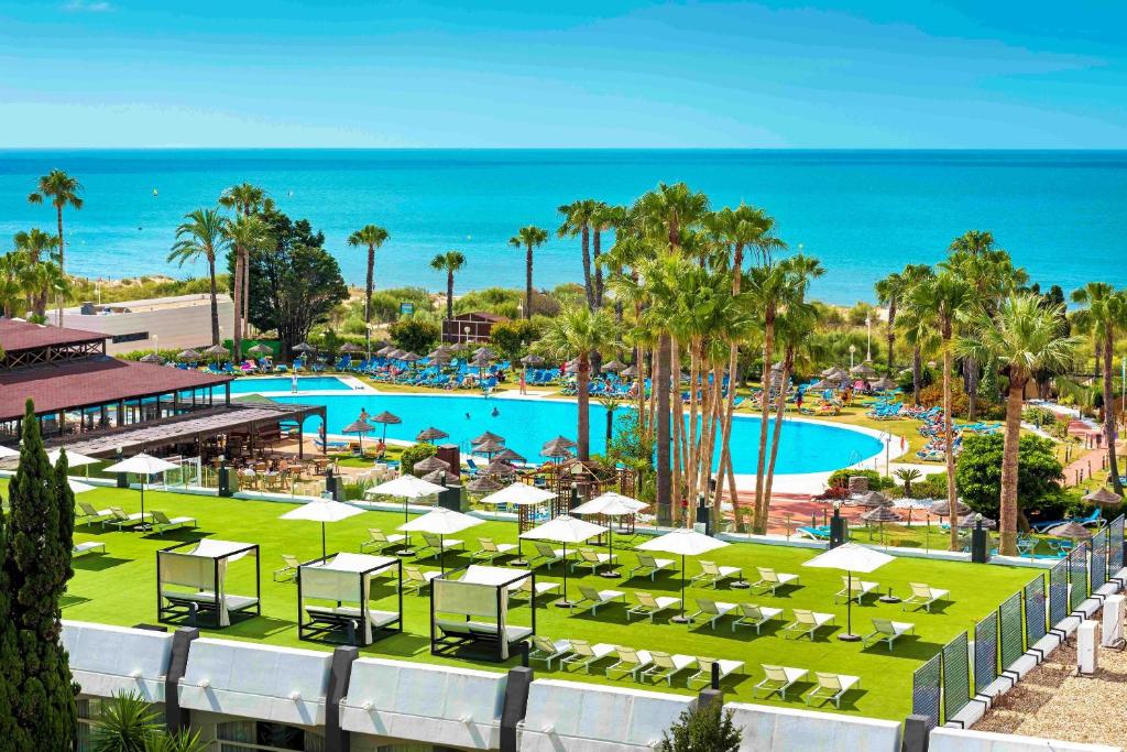 Hotel a Islantilla con caricabatterie per auto elettriche