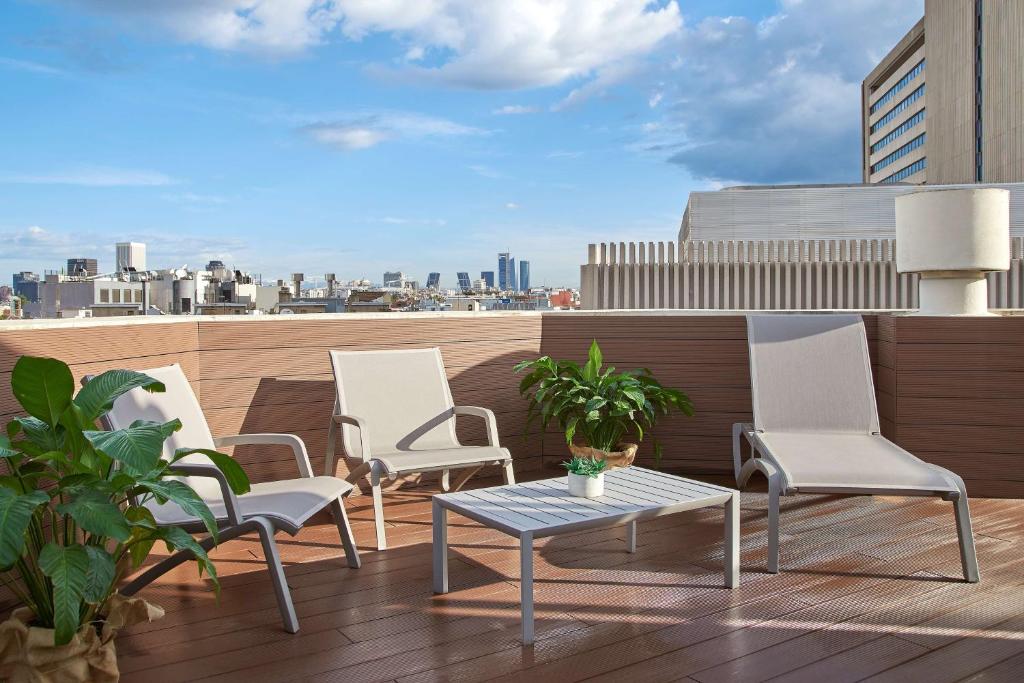 Hotels in Madrid with chargers for electric cars