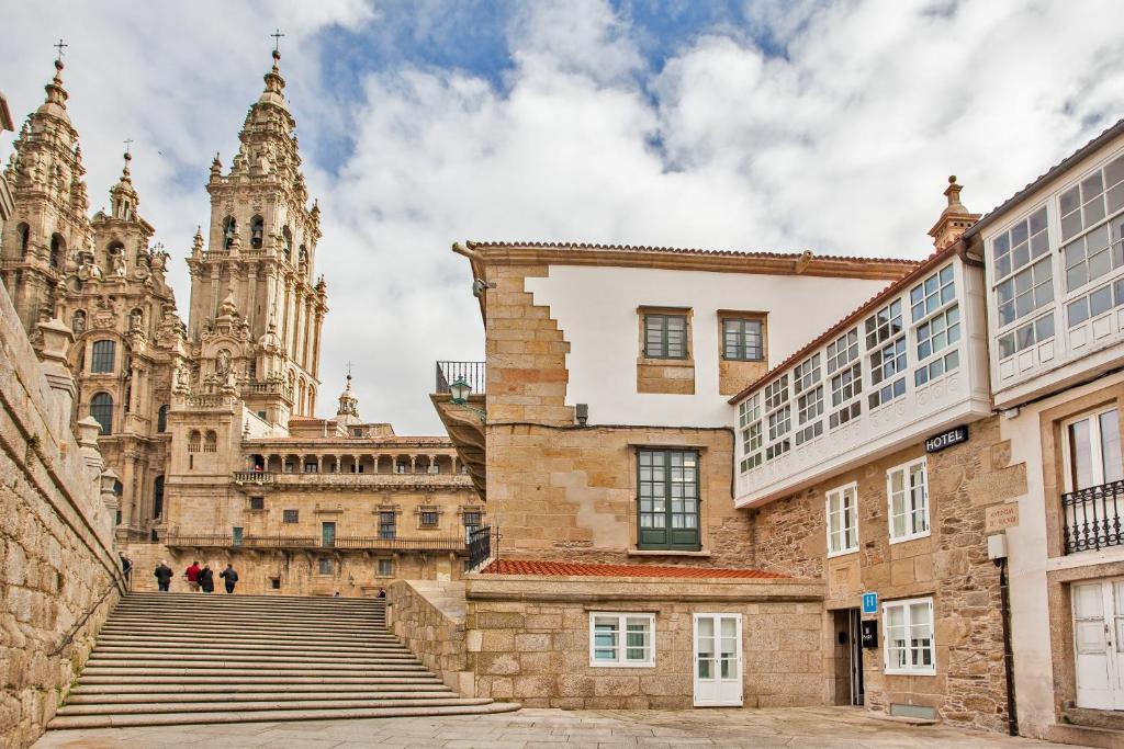 Hotel a Santiago De Compostela con caricabatterie per auto elettriche