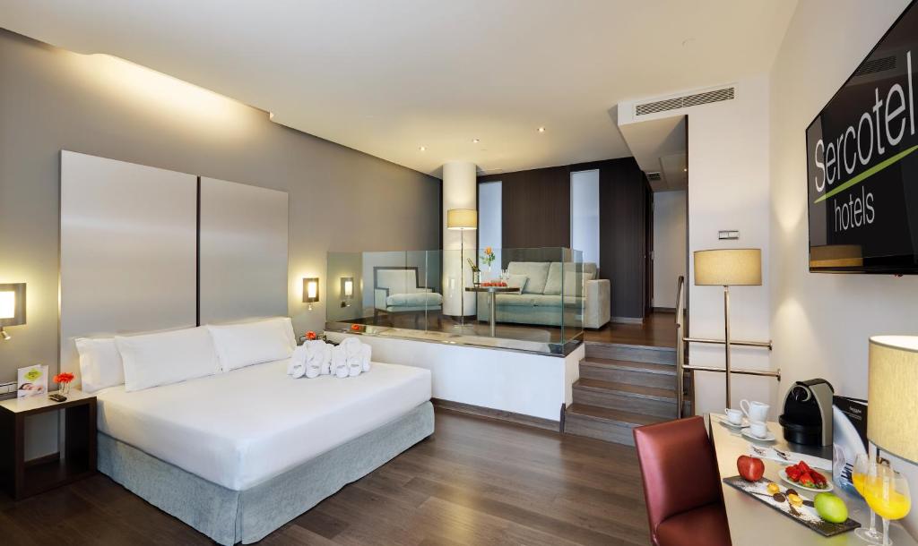 Hotel a Bilbao con caricabatterie per auto elettriche